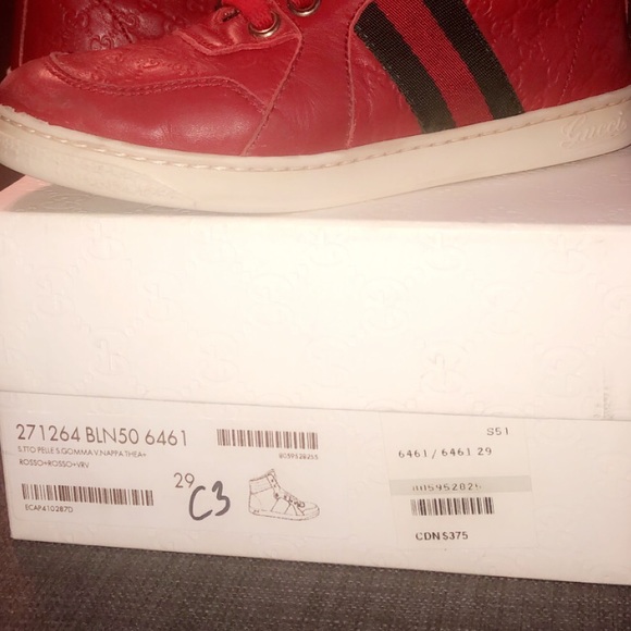 Gucci sneakers for kid - Picture 2 of 2